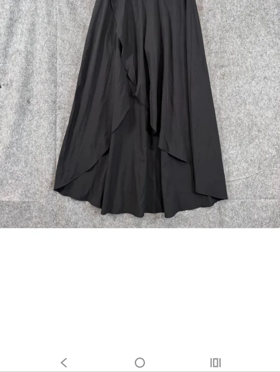 Halara Breezeful High Waisted 2-in-1 Flowy Maxi Skirt Skort Black XL - Picture 2 of 9